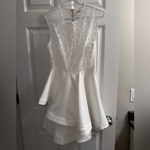 Petal and pup white dress